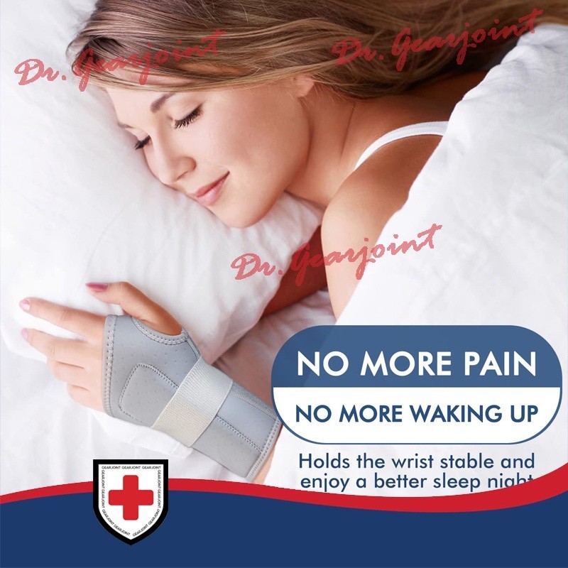 Luxury Analog Doctor advice Wrist Splint Night Support Hand Brace Carpal Tunnel Syndrome Arthritis Tendonitis Sprains... - Image 3