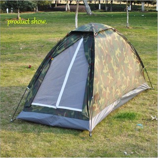 (RT) Outdoor Camping Tent, Waterproof Camouflage Tent /Camping Tent /Single /Double /3-4 Person Camping W-(RT)