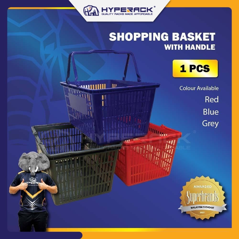 HYPERACK ™️ [Fast Delivery] Grocery Shopping Basket Grocery Basket Handle