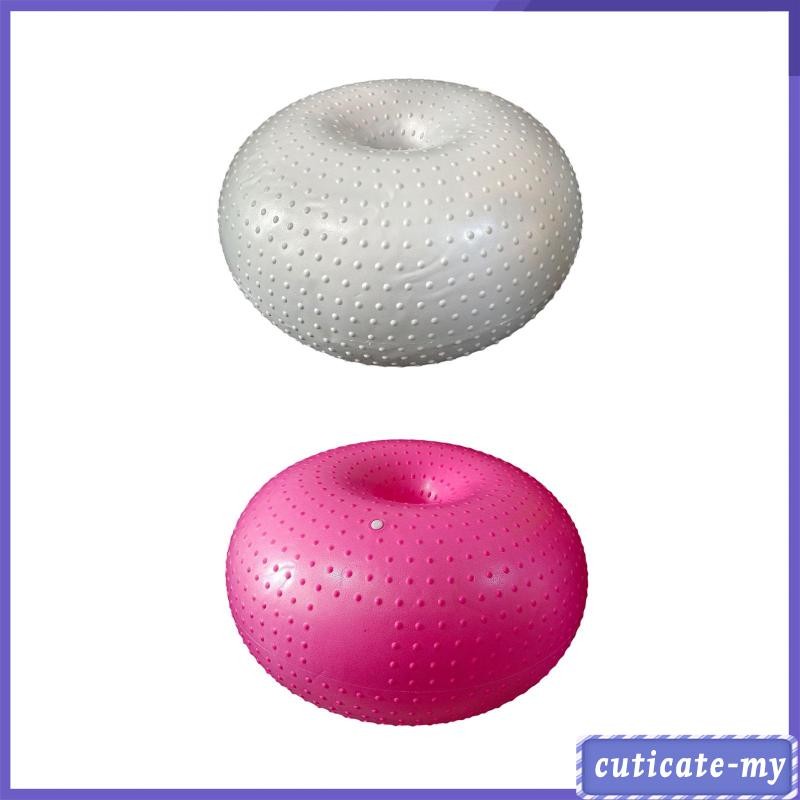 [CUTICATEMY] Exercise Ball Flexible Seating Donut Ball for Yoga Core Training Gymnastic