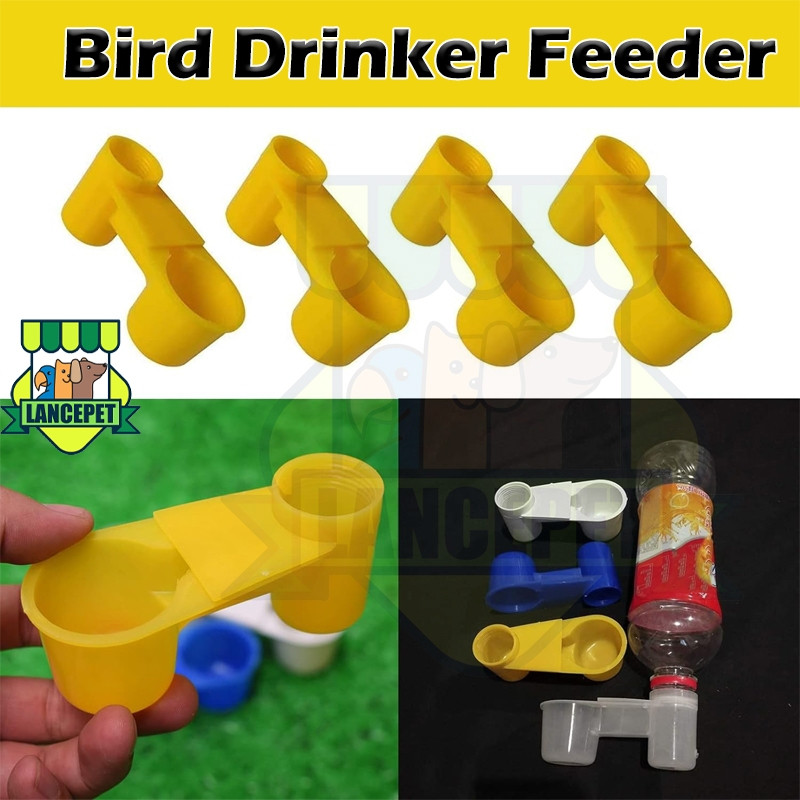 Plastic Automatic Pigeon Chicken Water Drinker Ideal for Gamefowl Parrots Pet Birds