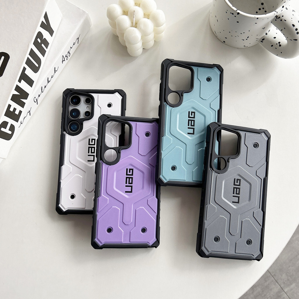 Uag with Magnetic Case for Samsung Galaxy S24 Ultra S24plus S24+ S23 Plus S23Ultra S23+ Impact Resistant Adventure Anti Drop Protection Phone Cover