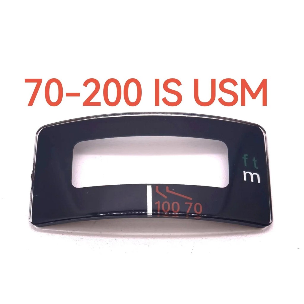 1PCS For Canon EF 70-200mm f/2.8L IS II USM 16-35mm F2.8   24-105mm USM,  24-70mm F2.8 LENS Scale Window Glass