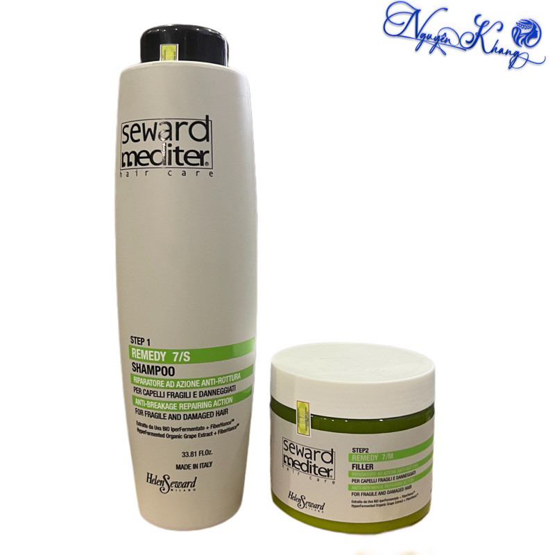 Helen Seward 7/S 7/M damaged hair shampoo and steamer set 1000ml/500ml [ BD ]