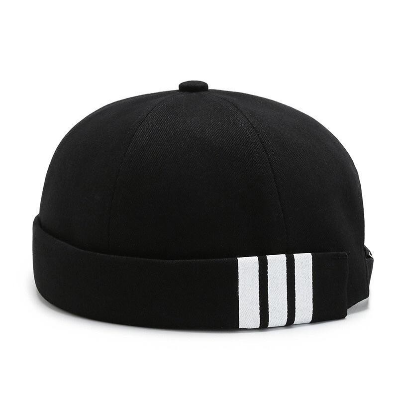 FL Cap Plain Topi Hat Topiah | Topi Kopiah Viral | Trend Baru Songkok | Rolled Cuff Harbour Hat