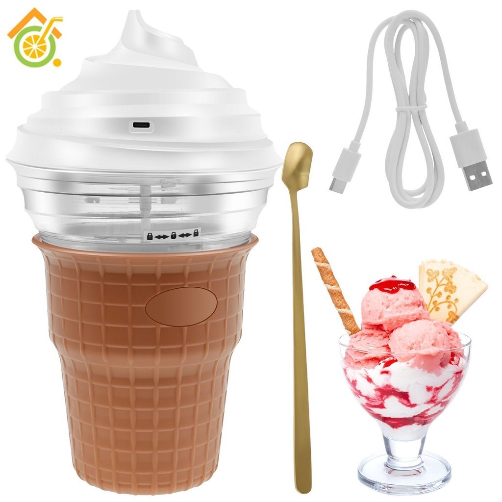 Kids Ice Cream Maker Homemade Ice Cream Machine Ice Cream Maker Machine with 30 Recipes Personal Ice Cream Maker Mini Digital Frozen Dessert Maker for Ice Cream Gelato SHOPSKC3704