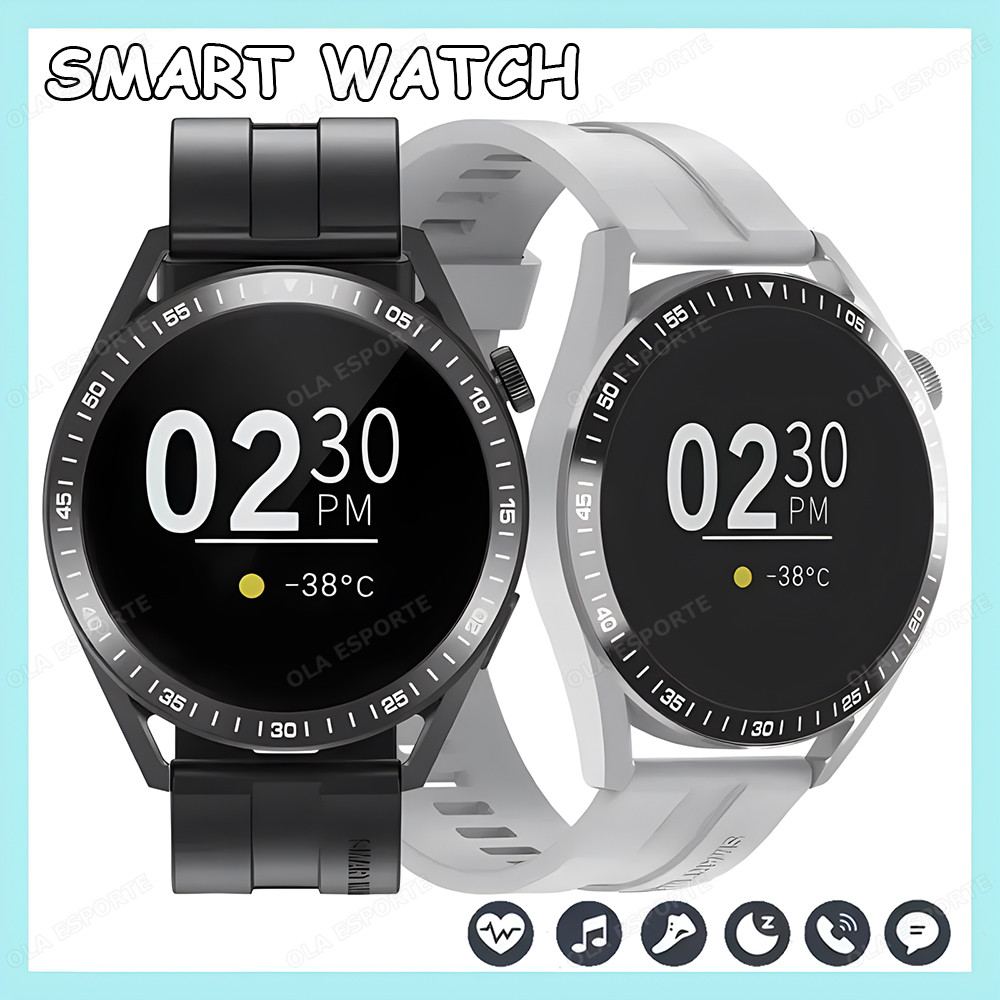 Ola Esporte Bluetooth Call Smart Watch Men Full Touch Sport Fitness Watches Women Waterproof Heart Rate Smartwatch Android IOS