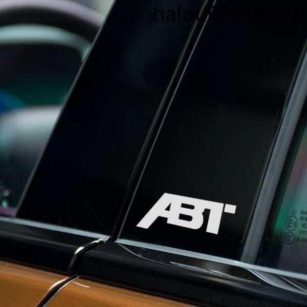 Volkswagen Audi Modified Merchandise abt Small Sticker Central Control Rearview Mirror Body abt Car Logo Sticker Decorative Reflective Sticker Set