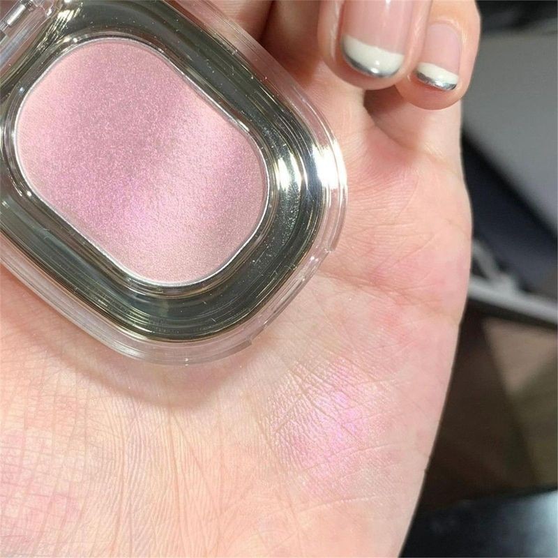 Clear Peach Eye Shadow Polarized Pink Natural Brightening Pearl Highlight Multi-purpose 3-in-1 Waterproof Sweat Proof
