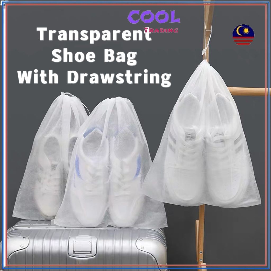 Non Woven Large Drawstring Bag Waterproof Shoes Storage Bag Travel Dustproof Packaging Pocket Bag Shoe Storage 10177
