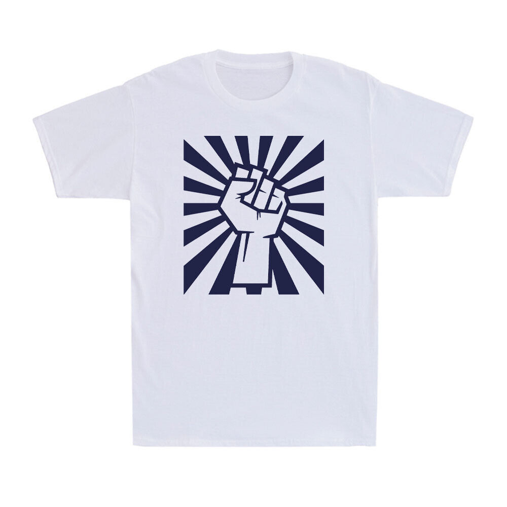 Raised Fist Shirt - Unity Symbol Peaceful Protest Men's T-shirt Tee