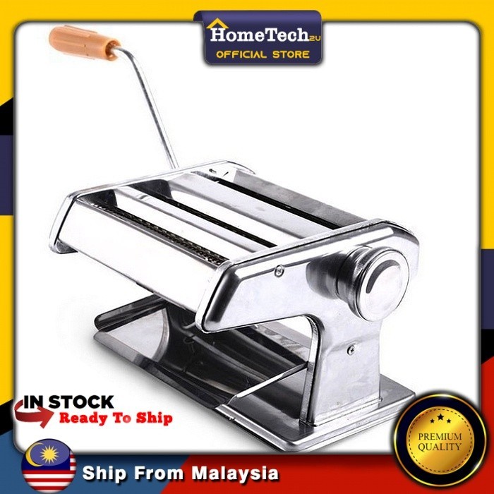 Stainless Steel Manual Noodle Machine Pasta Machine Pasta Maker (Italia Design)