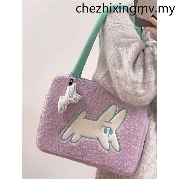 · Recent Hot Sale · 47cm Computer Bag Female 2024 New ipad Notebook Handbag Cute Shoulder Bag Commuter Student Bag All-Match