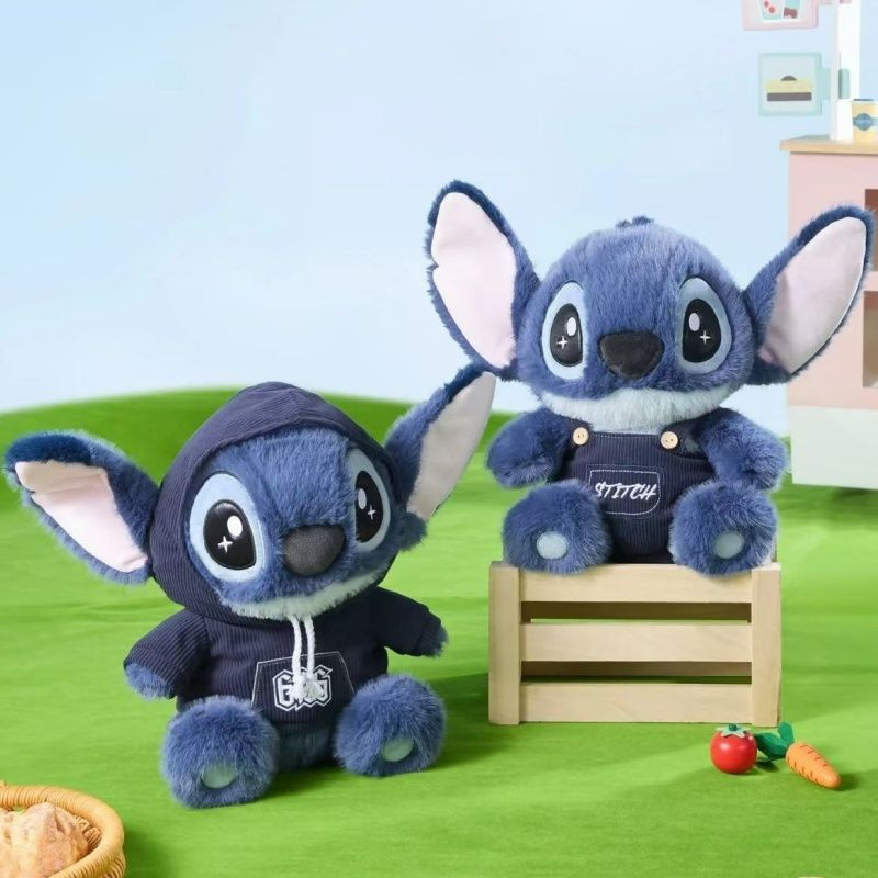 Alisa Anak patung plush comel Stitch terbaru Stitch hadiah hari jadi anak patung