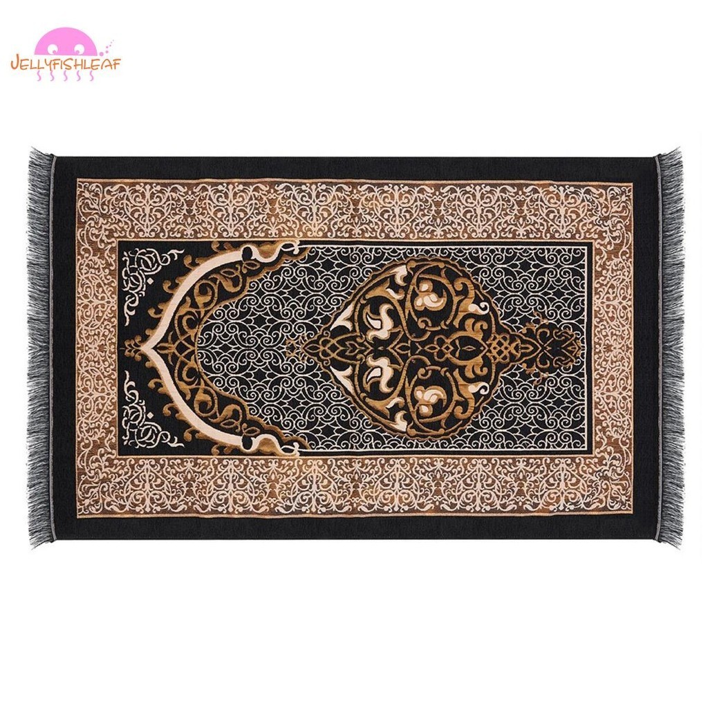 Muslim Prayer Rug, Islamic Prayer Rug Muslim Prayer Mat Eid Traditional Janamaz Sajadah Soft Islamic Set Rug Mat