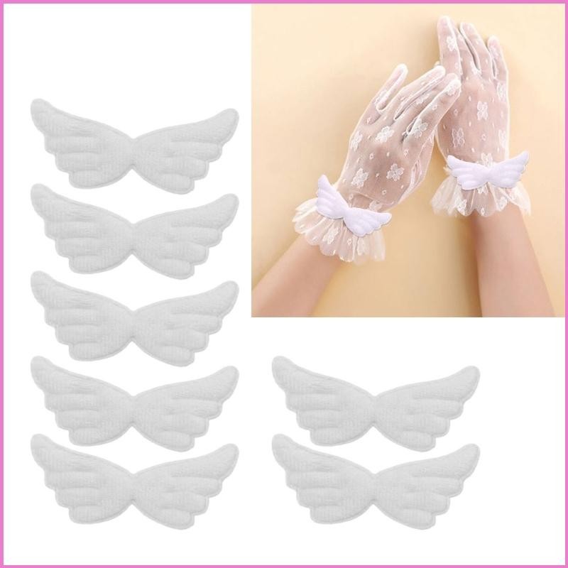 Royal Plush Wing Applique Craft Making Accessories Clothing Garment Hair Clip Ornament