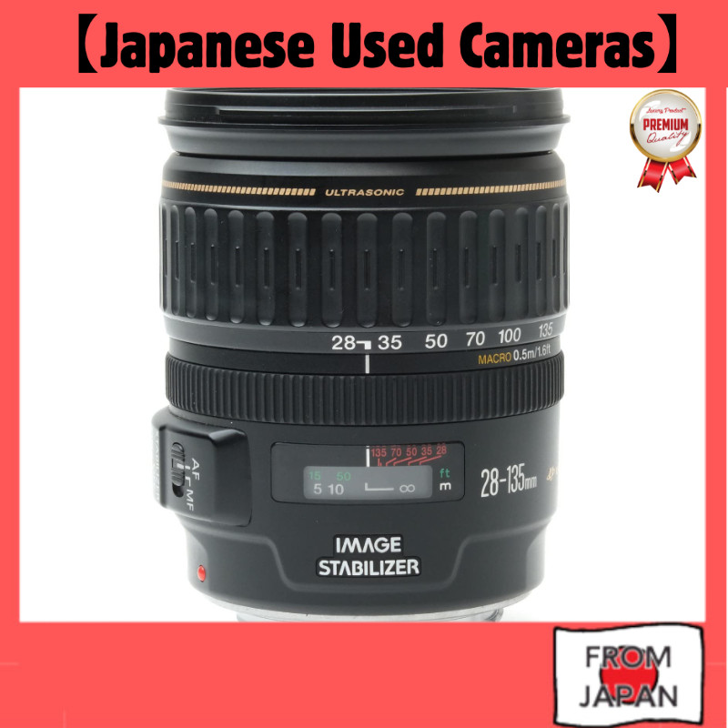 Canon Standard Zoom Lens EF28-135mm F3.5-5.6 IS USM Full-Frame Compatible Japan Lens Pre-Owned GentlyUsed GoodCondition Used MintCondition Secondhand [Used in Japan]