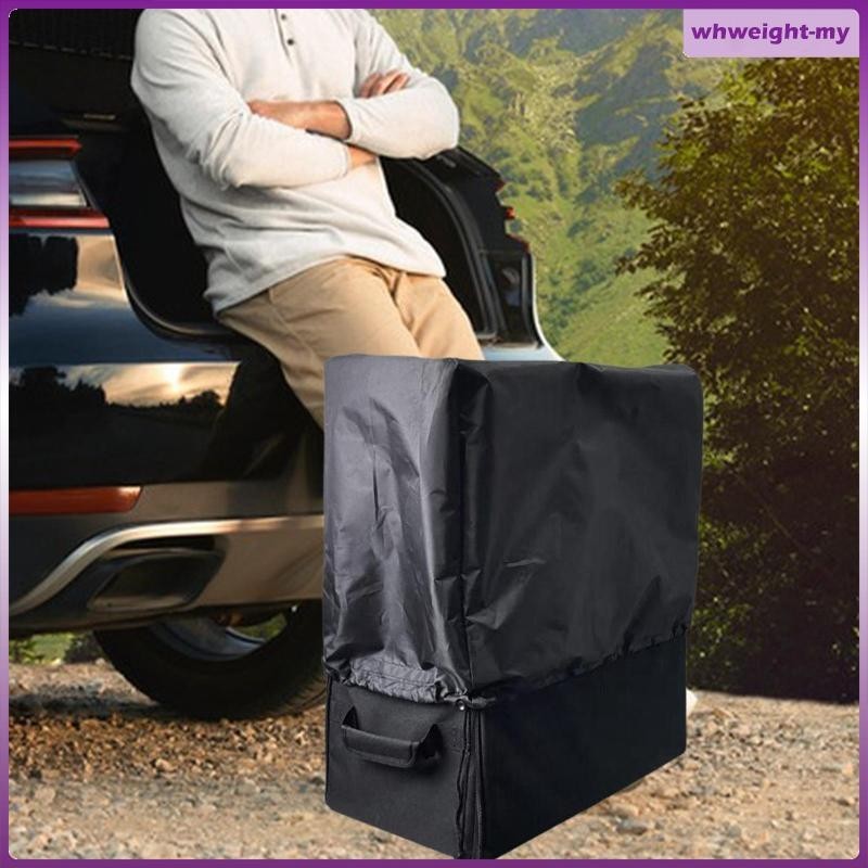 [WhweightMY] Portable Folding Bike Storage Solution for Easy Transportation and Organization Car Trunk Case Holder Adjustable Strap Zipper