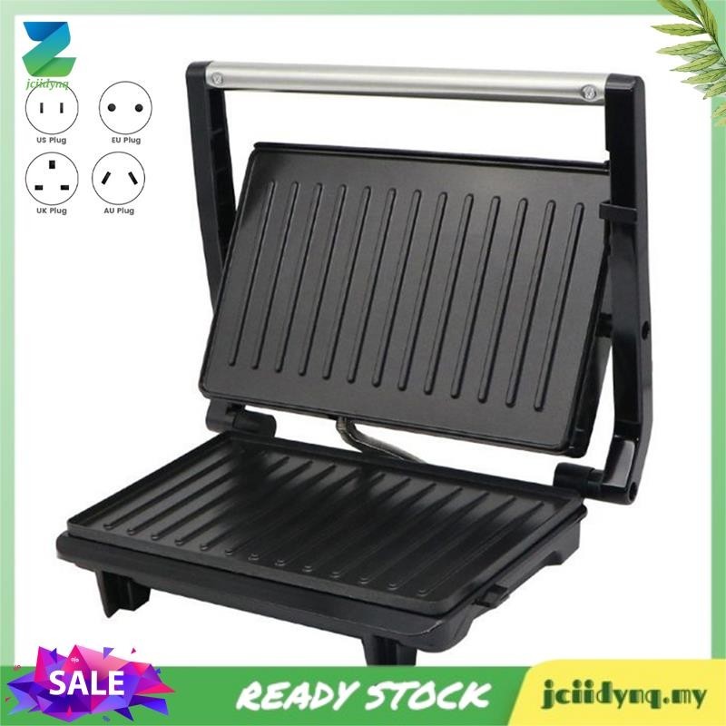 [jciidynq] Small Paninis Press Grill Sandwich Maker, Electric Paninis Sandwich Maker Grill,Open 180 Degrees for Grill