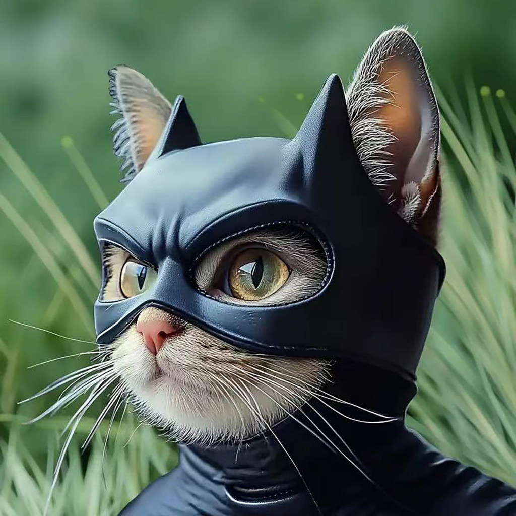 (VIP) Pet Costume Accessories Bat Cat Mask Adorable Cat Bat Costume for Halloween Cosplay Fun Superhero Pet Hat for Cats and Dogs Cute Pet Accessories for Sale Online