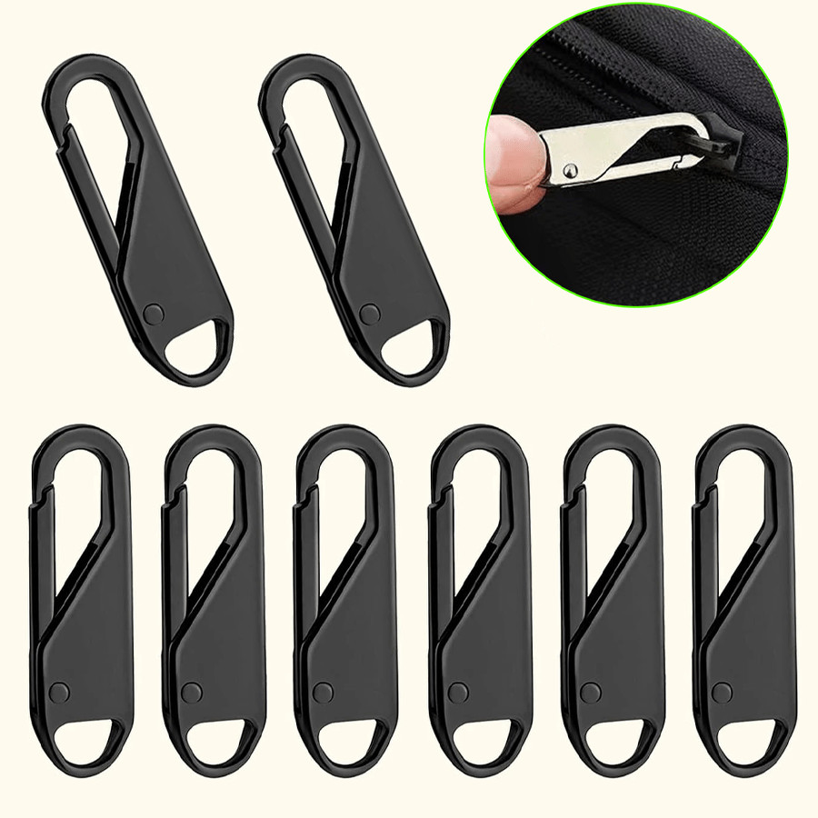 LUC Removable zipper puller universal jacket backpack puller instant zipper repair kit zipper puller replacement parts