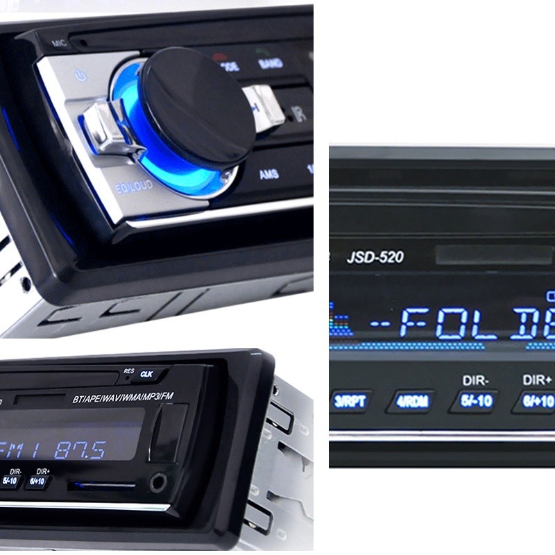 Premium Versatile Car radio Stereo 1 Din MP3 Player FM Audio Music USB SD Digital Bluetooth Dash Slot AUX Input Multi - Image 2