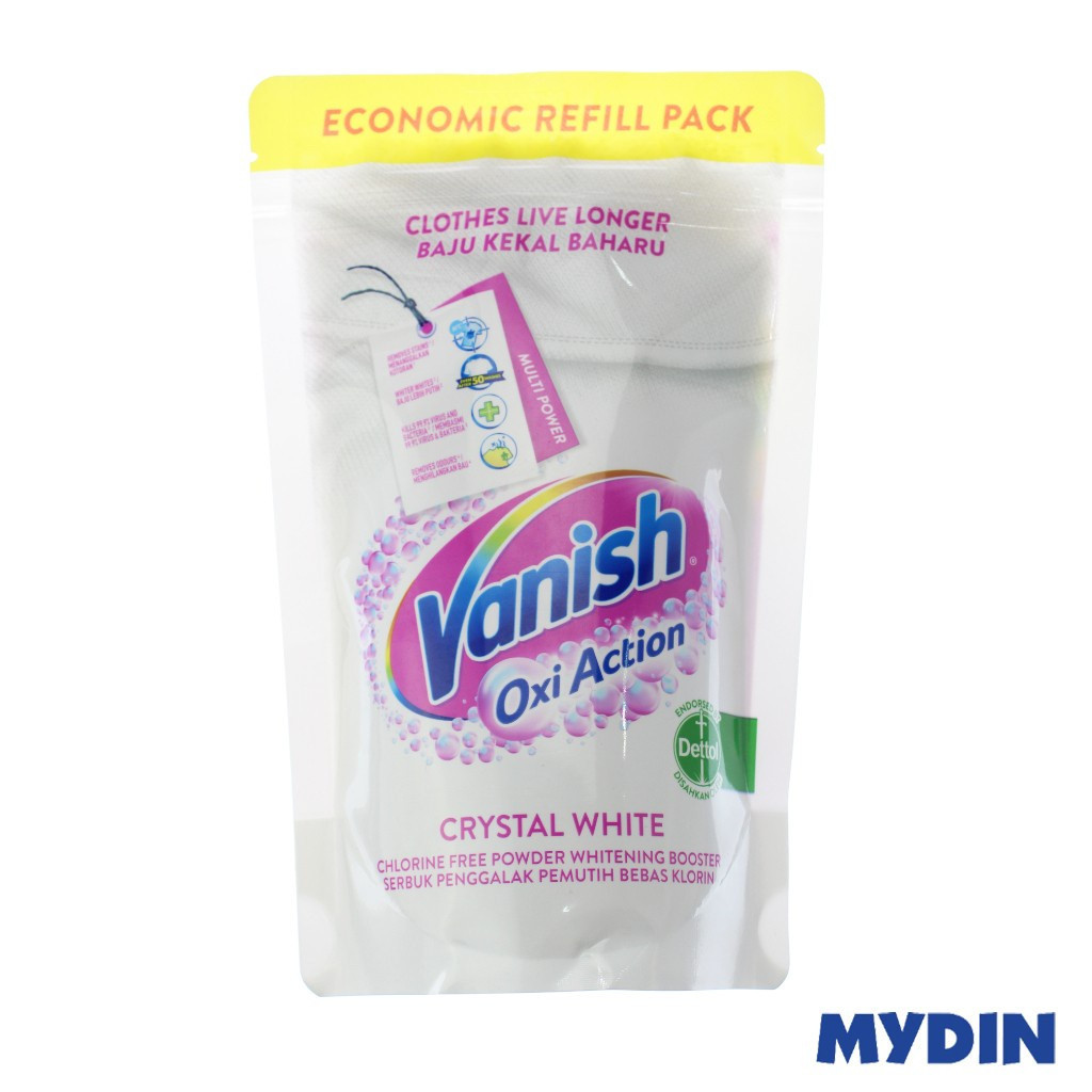 Vanish Stain Remover Powder Refill Crystal White (400g)