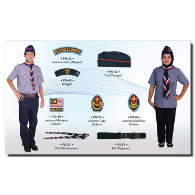 Scouts Accessories Set or Aksesori Pengakap