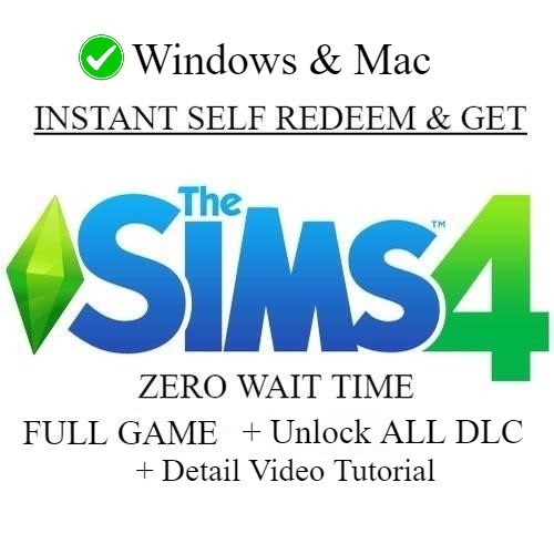 The Sims 4: All DLC For Steam / EA : Life And Death (ONLINE) [Full Game LATEST]