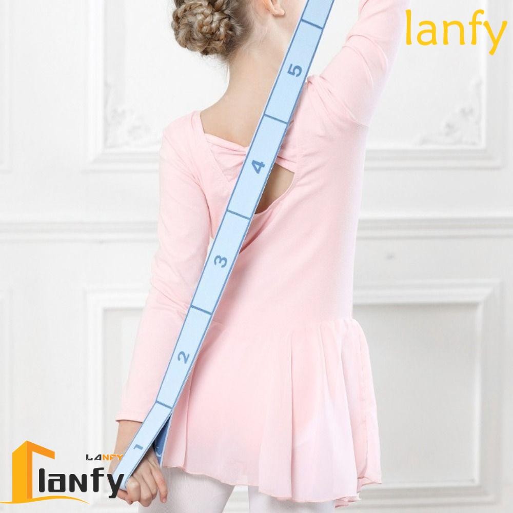 LANFY Yoga Resistance Band, Yoga Training Elastic Fitness Resistance Bands, Textile Cotton 8/10/12 Grid Crossfit Exercise Auxiliary Stretching Belt Children/Adult