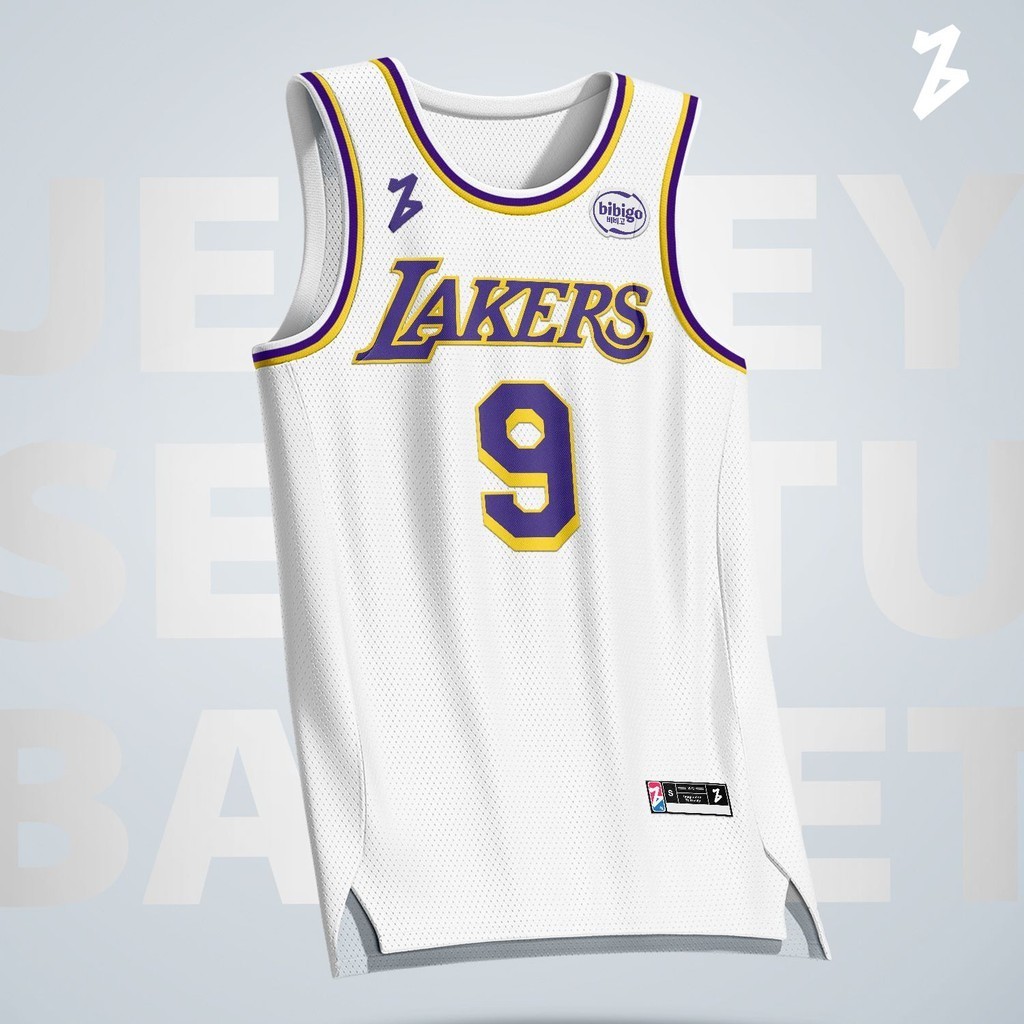 PUTIH Bronny James Jr 9 LA Lakers Basketball Jersey WHITE NBA SWINGMAN REVO REVO30 GAMETIME T-SHIRTS TOPS