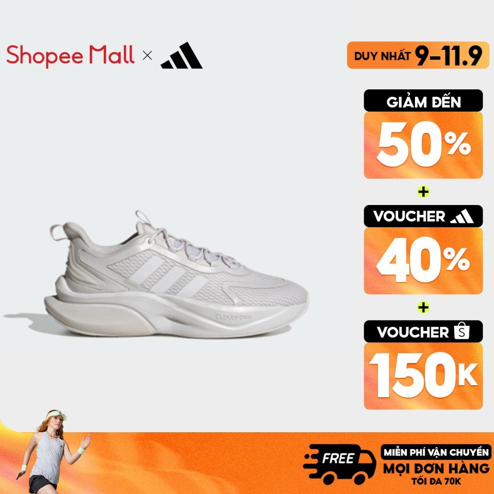 [9-11.9 - Voucher 40%]adidas Lifestyle Alphabounce+ Sustainable Bounce Men's Shoes Gray IE9766