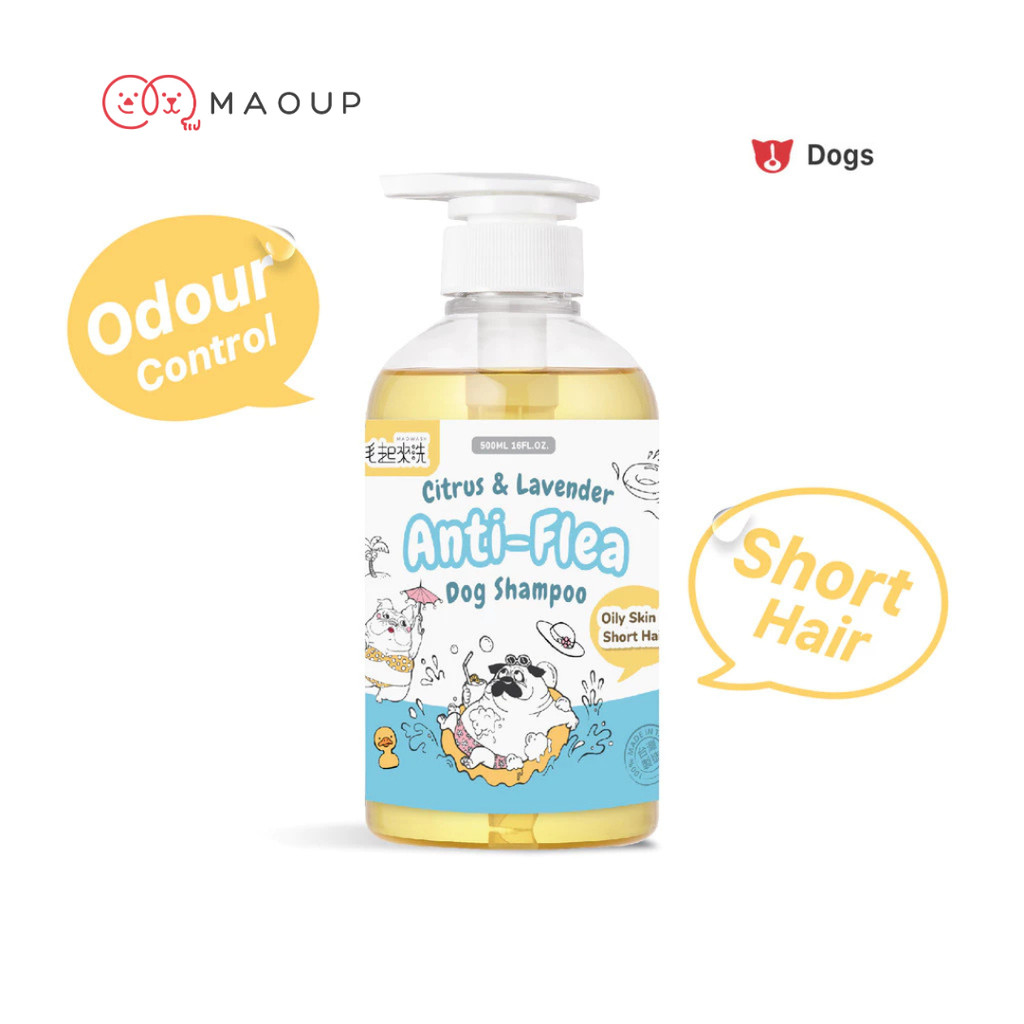 Maoup Citrus & Lavender Anti-Flea Shampoo (500ml)