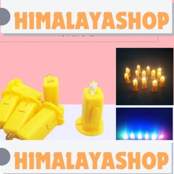 【READY STOCK】Lantern LED light Yellow / Multicolours Colours 灯笼灯芯 Mid-Autumn Festive Electric Candle Light