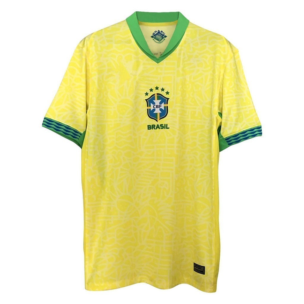 Brazilian Jersey Home Jersey Brazil Home/Away Jersey 24/25 Men's T-shirt Men's Clothing Brazilian Football sentanemy sentanemy football jersey top