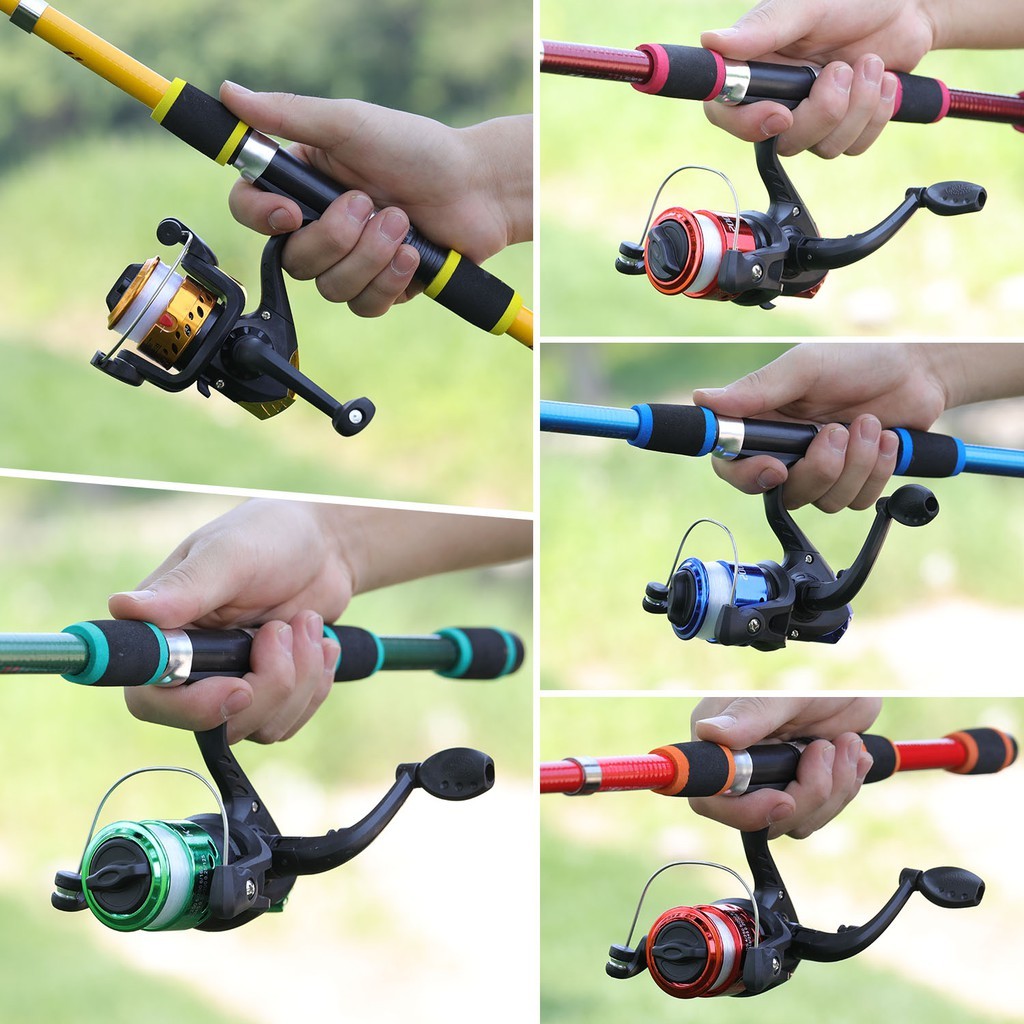 Must Have Sougayilang 1.8M Fishing Rod Reel Set Joran Pancing Eva Handle Glass Fiber Telescopic 6 Sections Freshwa - Image 4