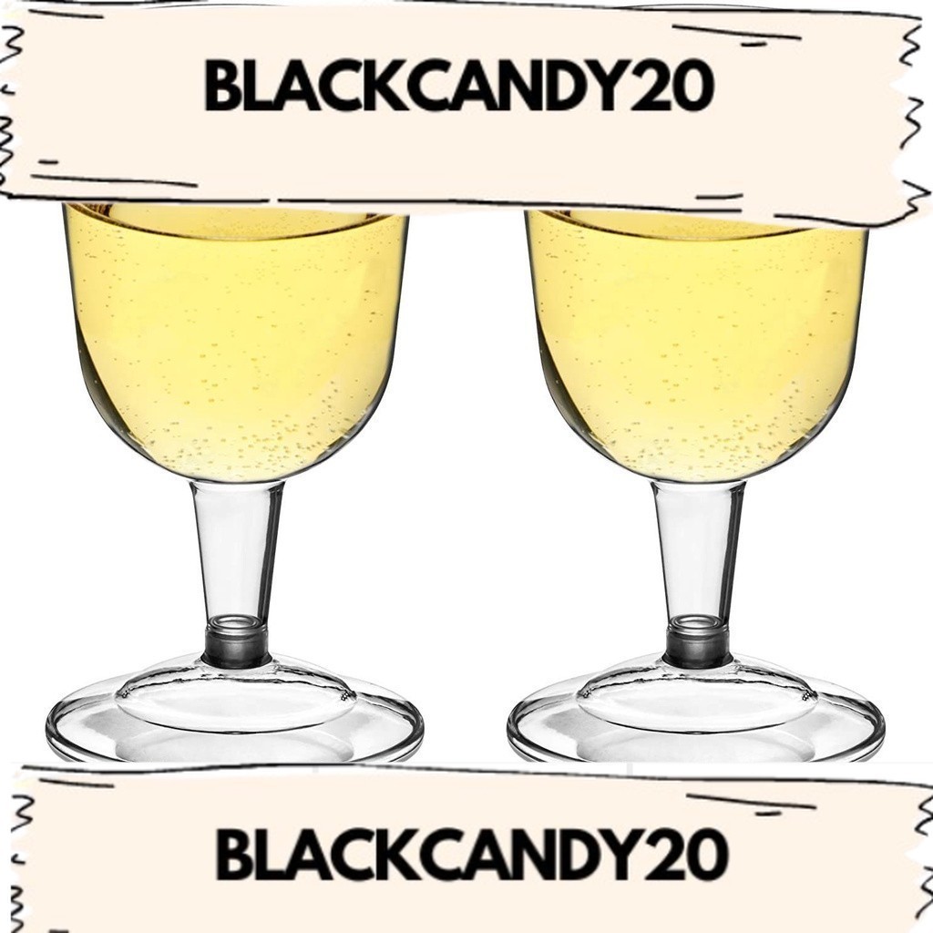 1pcs Small 175ml transparent red wine glass party gathering disposable PS plastic wine glass 红酒杯