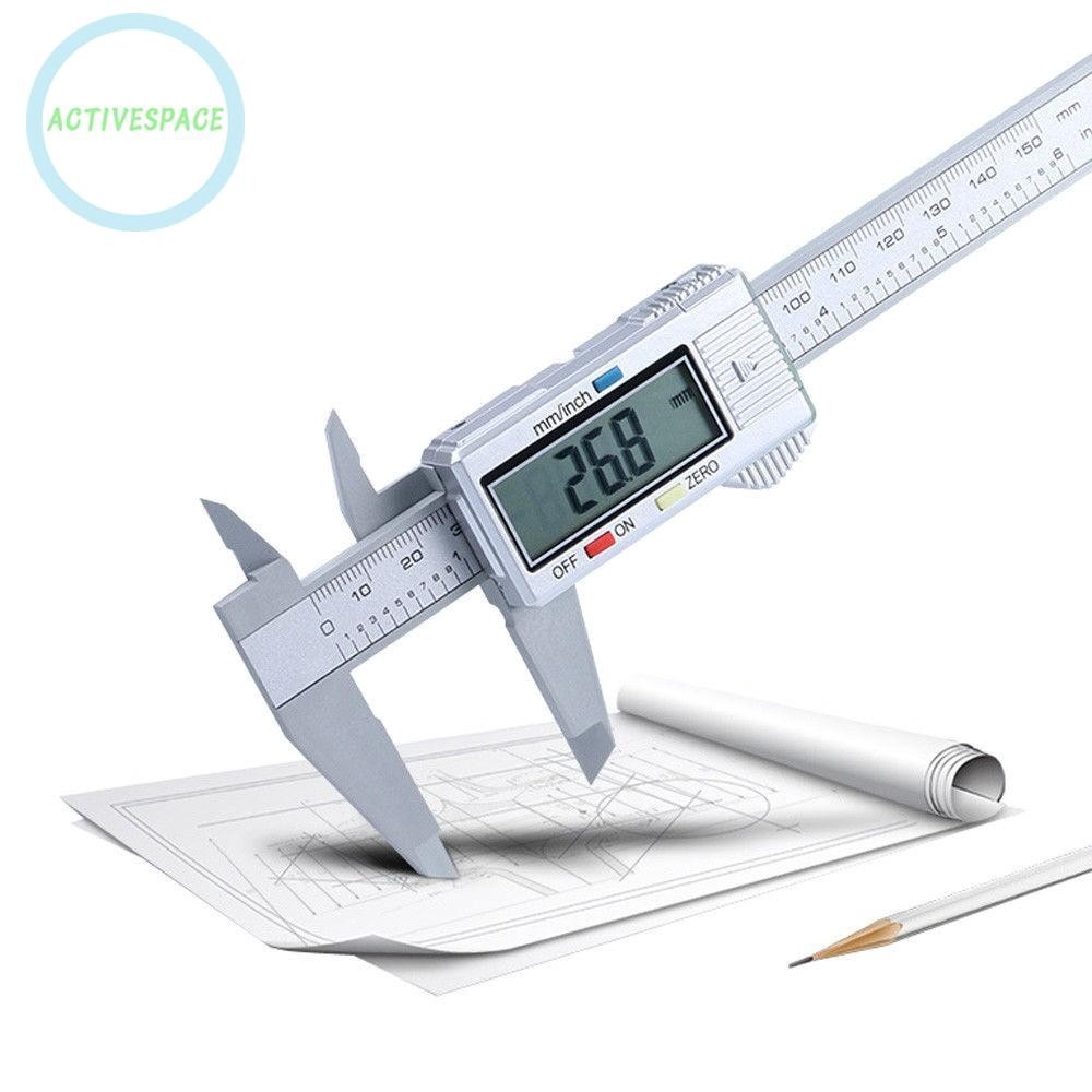 Multi Premium 150mm/6inch LCD Digital Electronic Carbon Fiber Vernier Caliper Gauge Micrometer - Image 2