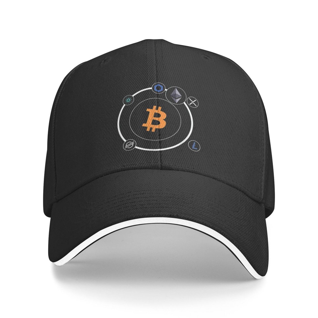 Bitcoin Ether Xrp Cardano Litecoin Chainlink Crypto Super Cotton Popular Baseball Cap