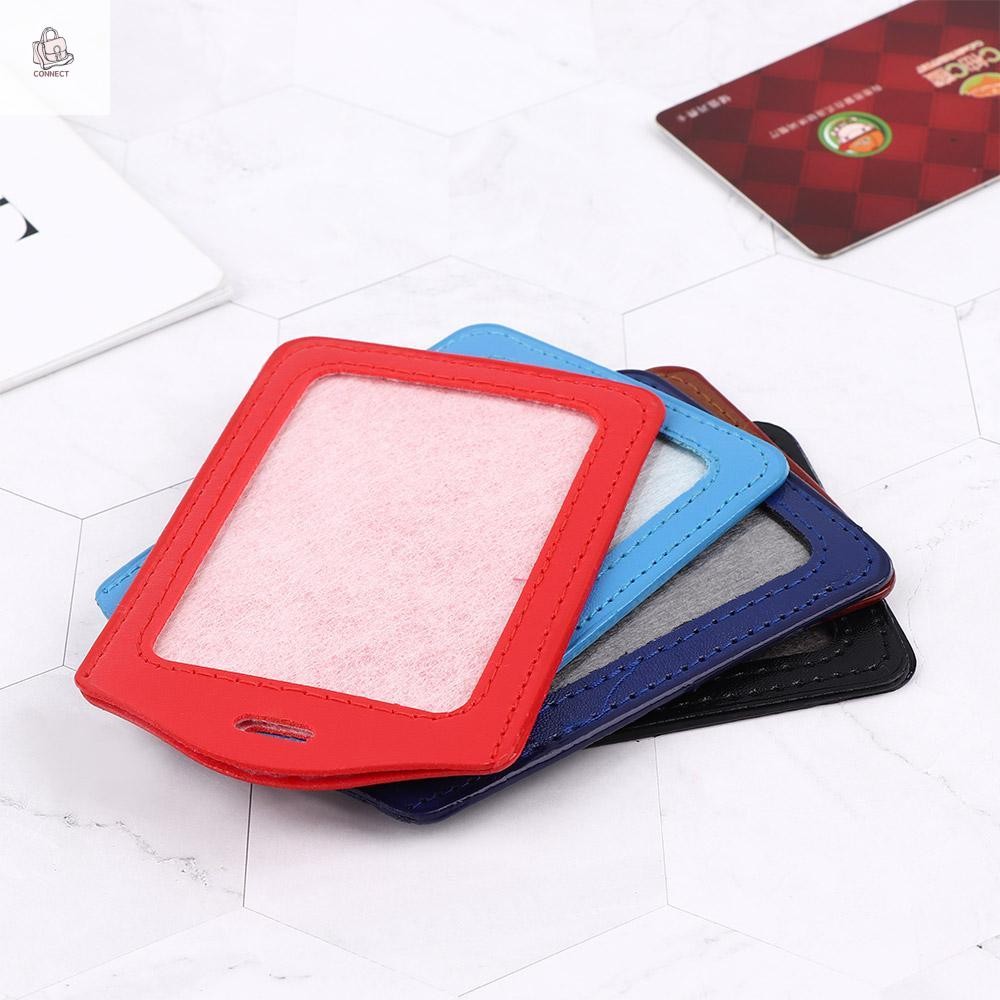 CONNECT ID Holder PU Color File Badge Border Cortical Bus Card Sets