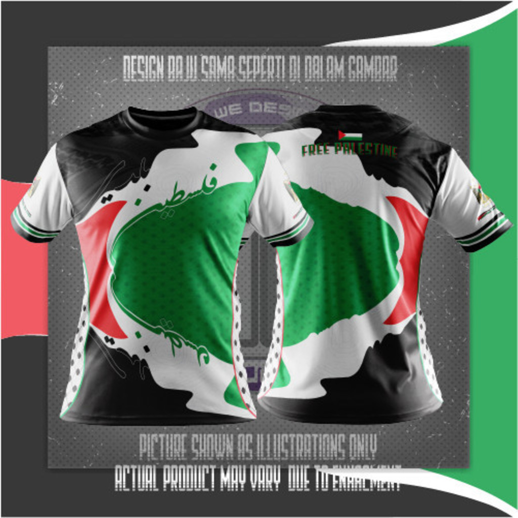 2024 fashion Palestinian Solidarity Clothes Edition Theme Jersey Sublimation Jersey