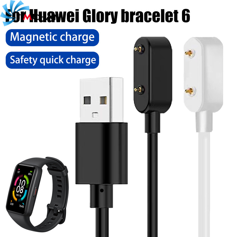 1/2Pcs Smartwatch Magnetic Charger - For Honor Band 6 ES - Smart Watch Accessories - Compatible For Huawei Watch - Magnetic USB Charger - For Huawei Kids Watch 5X 4X