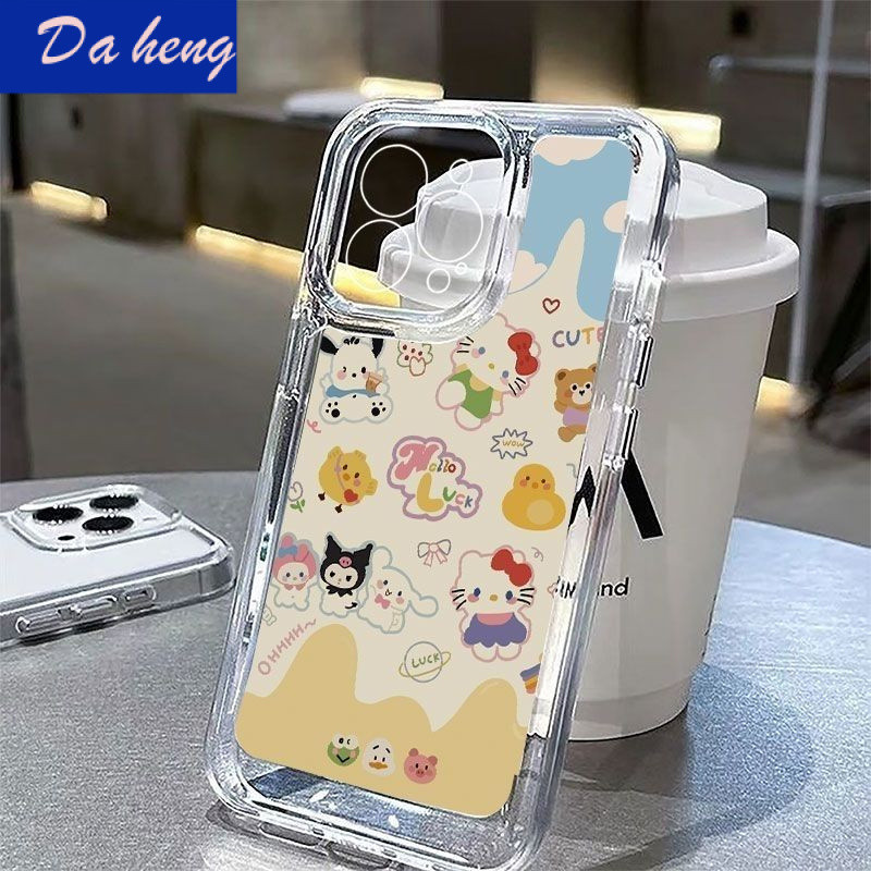 Fun Cartoon for HuaweiiPhone15/14proMaxPhone Case Applicable13/12/11Transparent SpaceX