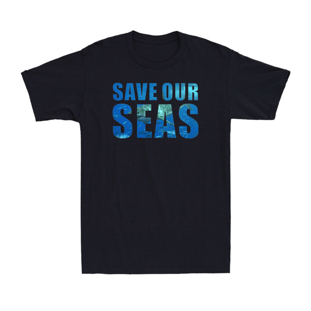 Save Our Seas Ocean Conservation Marine Biology Environmental Men'S T-Shirt