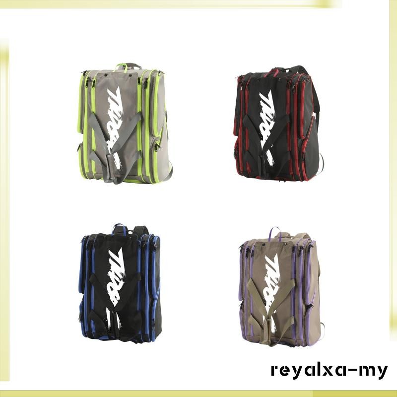 [ReyalxaMY] Pickleball Bag Bag Daypack Large Capacity Racket Bag Gear Storage Handbag