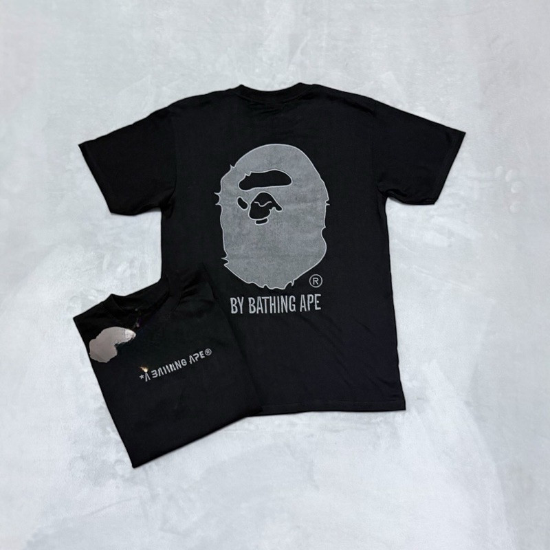 【Premium 220GSM 100% Cotton T-Shirt】GXG A Bathing Ape Adults Shark Camouflage Printed Graphic Tee casual men