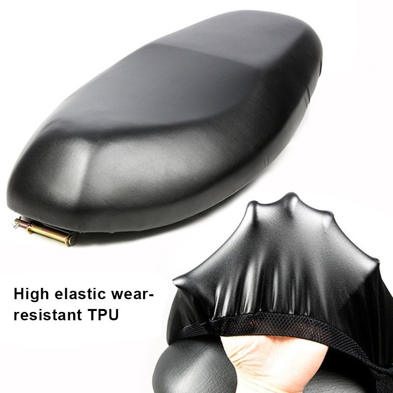 Trendy Daily Motorcycle Seat Cover Universal Flexible Protector DIY Storage Bag Scooter Casual - Image 4