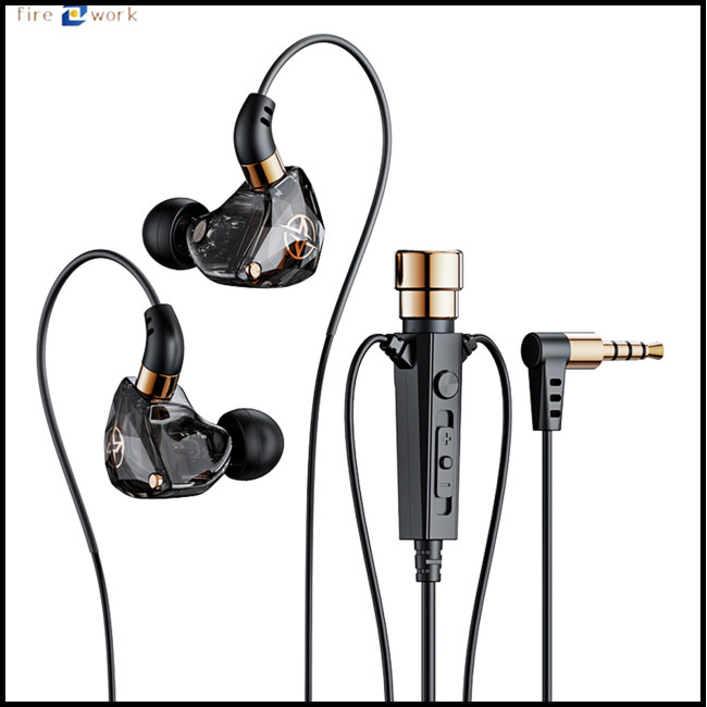 Exclusive Deal!! KT02 3.5mm Earbuds In-Ear Headphones With Microphone Bass HiFi Earphones For Streaming Karaoke Earbuds