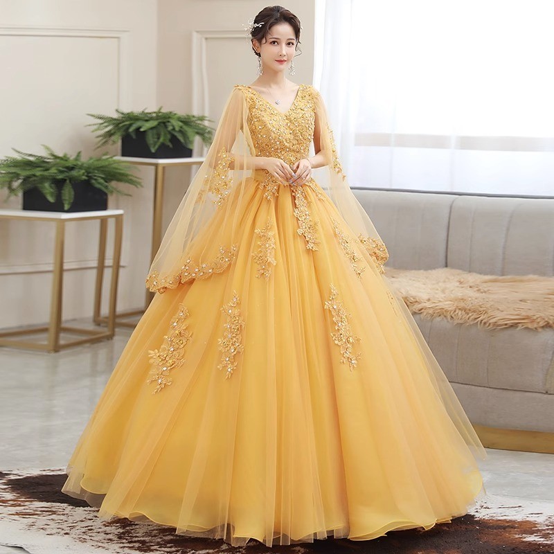  Lace Dress Evening Dress Gowns Kebaya for Wedding Dinner Party Host Performance Pettiskirt Long Evening Dress Women Wedding Bridesmaid Gaun Malam Raya Pengantin Panjang Pakaian