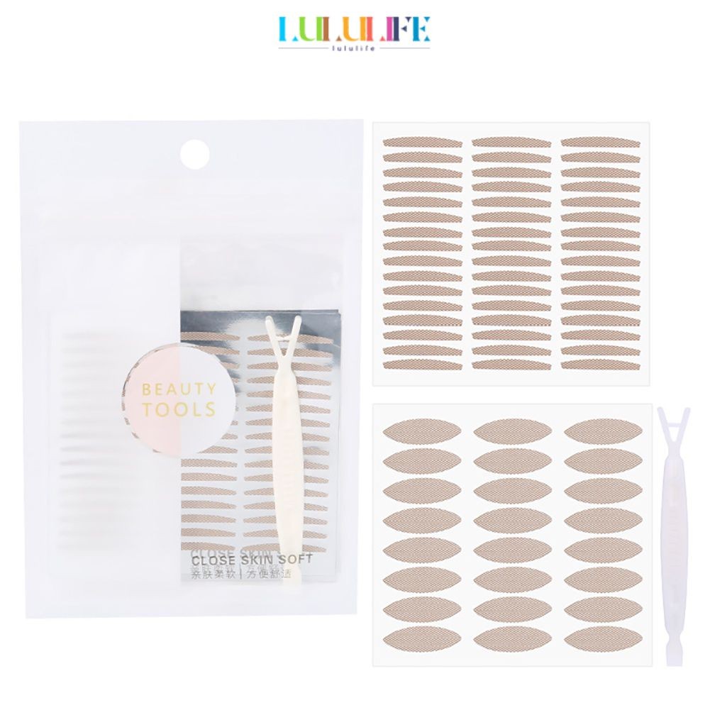 Skin Color Reliable Invisible Instant Results Long-lasting Hold Popular Choice Net Lace Versatile Long-lasting Eyelid Enhancing Net Lace Design Game-changer LULULIFE